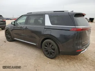 2022 Kia Carnival SX Prestige with VIN KNDNE5H33N6102450, listed as a Copart auction lot 45278105 with 62,271 mi miles and Salvage Title. Bid and sale history available at carsss.com. Image 2.