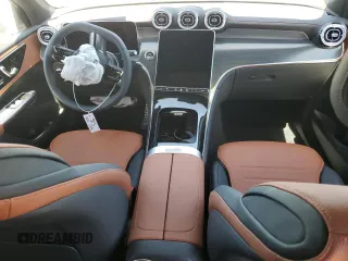 2025 Mercedes-Benz GLC with VIN W1NKJ4HB1SF340964, listed as a Copart auction lot 49317855 with 0 mi miles and Salvage Title. Bid and sale history available at carsss.com. Image 8.