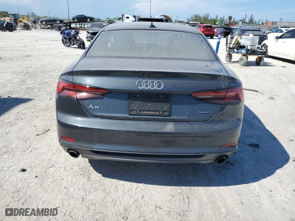 2019 Audi A5 Coupe Premium with VIN WAUSNAF57KA071337, listed as a Copart auction lot 66940073 with 40,229 mi miles. Bid and sale history available at carsss.com. Image 6.