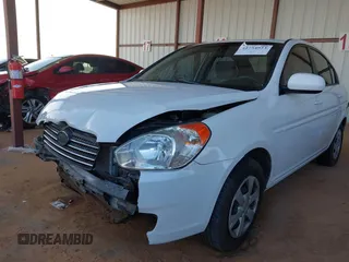 2011 Hyundai Accent GLS with VIN KMHCN4AC2BU537166, listed as a IAAI auction lot 41754923 with 134,660 mi miles and . Bid and sale history available at DreamBid. Image 6.