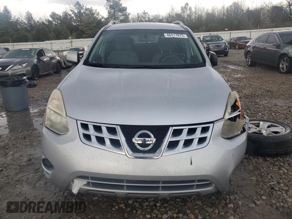2011 Nissan Rogue SV with VIN JN8AS5MT4BW568126, listed as a Copart auction lot 46417875 with 123,718 mi miles and Salvage Title. Bid and sale history available at carsss.com. Image 5.