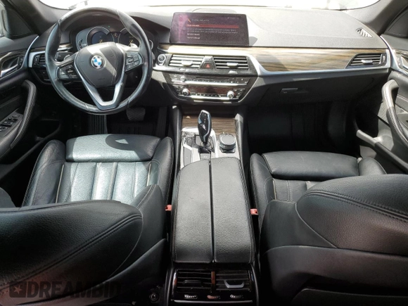 2018 BMW 5 Series 530i with VIN WBAJA5C54JG899845, listed as a Copart auction lot 48994145 with 57,379 mi miles and Salvage Title. Bid and sale history available at DreamBid. Image 8.