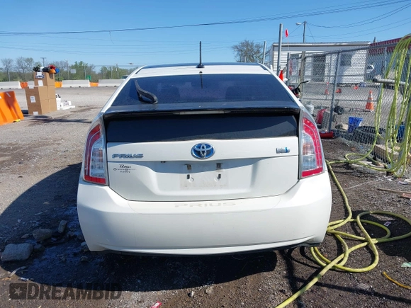 2012 Toyota Prius One with VIN JTDKN3DUXC1568215, listed as a IAAI auction lot 42058528 with 121,488 mi miles and . Bid and sale history available at DreamBid. Image 16.