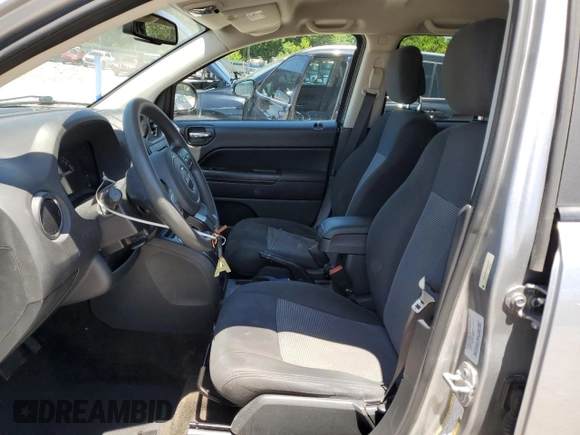 2016 Jeep Compass Sport with VIN 1C4NJDBB9GD631471, listed as a Copart auction lot 57851835 with 78,620 mi miles and Salvage title. Bid and sale history available at DreamBid. Image 7.