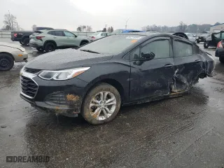 2019 Chevrolet Cruze LS with VIN 1G1BC5SM2K7112265, listed as a Copart auction lot 84276054 with 0 mi miles and Salvage Title. Bid and sale history available at carsss.com. Image 1.