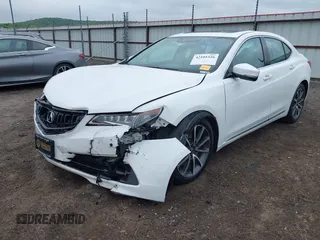 2015 Acura TLX Advance with VIN 19UUB2F74FA003547, listed as a IAAI auction lot 42101526 with 129,388 mi miles and . Bid and sale history available at DreamBid. Image 17.
