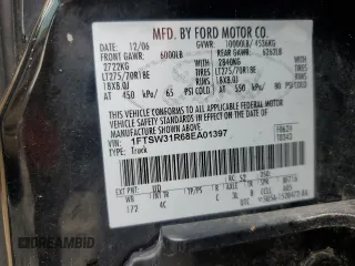 2008 Ford F-350 XL с VIN 1FTSW31R68EA01397, выставлен на аукционе Copart как лот 59143175 с пробегом 52 992 миль миль и Списание • Salvage title. История ставок и продаж доступна на DreamBid. Изображение 13.