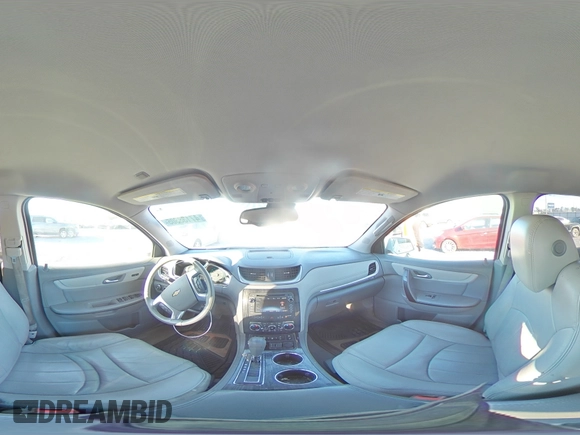 2015 Chevrolet Traverse LTZ with VIN 1GNKVJKD5FJ248402, listed as a Copart auction lot 47138305 with 140,808 mi miles and Salvage Title. Bid and sale history available at DreamBid. Image 14.