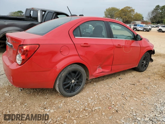2015 Chevrolet Sonic LT with VIN 1G1JC5SB7F4148860, listed as a Copart auction lot 50632085 with 125,475 mi miles and Salvage Title. Bid and sale history available at DreamBid. Image 3.