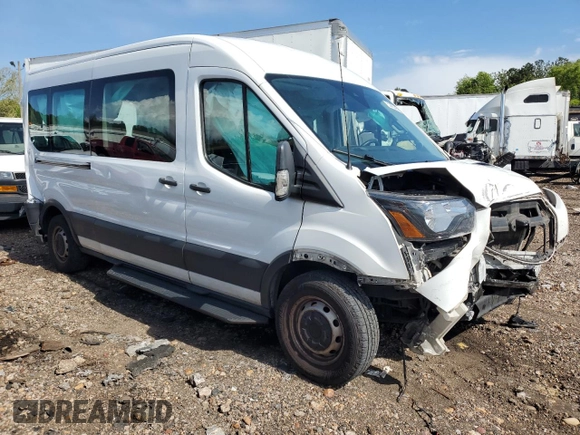 2020 Ford Transit Passenger XL z VIN 1FBAX2C87LKA12379, wystawiony jako Copart lot #53063395 z przebiegiem 341 308 mil mil oraz Szkoda całkowita • Salvage title. Historia ofert i sprzedaży dostępna na DreamBid. Obrazek 4.