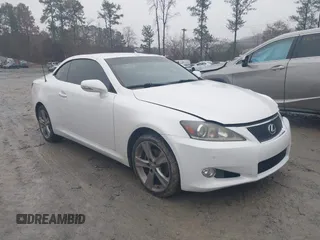 2012 Lexus IS 250 C with VIN JTHFF2C2XC2523146, listed as a IAAI auction lot 41034783 with 130,107 mi miles and . Bid and sale history available at DreamBid. Image 1.