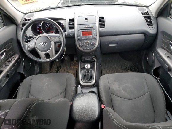 2012 Kia Soul + with VIN KNDJT2A63C7469119, listed as a Copart auction lot 54405585 with 153,432 mi miles and Salvage Title. Bid and sale history available at DreamBid. Image 8.