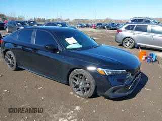 2024 Honda Civic Sport with VIN 2HGFE2F51RH545984, listed as a IAAI auction lot 41823057 with 34,341 mi miles and . Bid and sale history available at DreamBid. Image 1.
