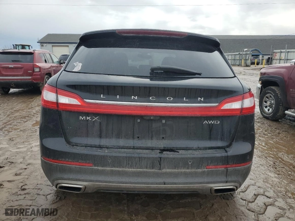 2016 Lincoln MKX Select with VIN 2LMTJ8KR4GBL67836, listed as a Copart auction lot 46878185 with 132,783 mi miles and Clean Title. Bid and sale history available at carsss.com. Image 6.
