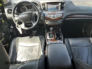 2015 Infiniti QX60 z VIN 5N1AL0MM0FC536118, wystawiony jako Copart lot #57816955 z przebiegiem 149 835 mil mil oraz Szkody całkowita. Historia ofert i sprzedaży dostępna na DreamBid. Obrazek 8.