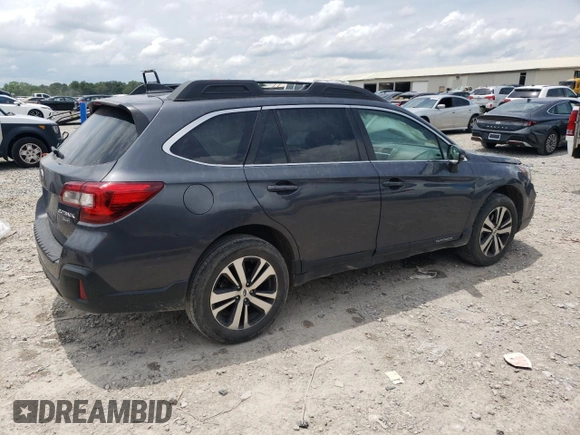 2018 Subaru Outback Limited with VIN 4S4BSENC2J3213109, listed as a Copart auction lot 60609905 with 32,899 mi miles and Salvage title. Bid and sale history available at DreamBid. Image 3.