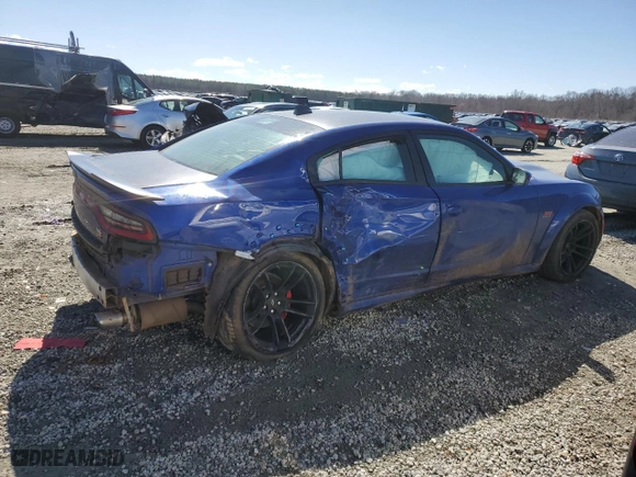2020 Dodge Charger Scat Pack Widebody with VIN 2C3CDXGJ4LH204426, listed as a Copart auction lot 48061185 with 31,511 mi miles and Salvage Title. Bid and sale history available at carsss.com. Image 3.