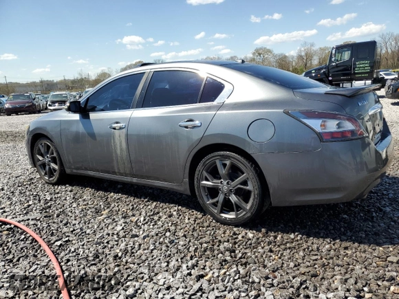 2014 Nissan Maxima S with VIN 1N4AA5AP3EC465054, listed as a Copart auction lot 50627765 with 172,932 mi miles and Salvage Title. Bid and sale history available at DreamBid. Image 2.