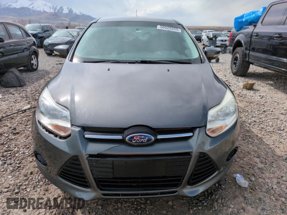 2013 Ford Focus SE with VIN 1FADP3K26DL298304, listed as a Copart auction lot 50929355 with 117,675 mi miles and Salvage Title. Bid and sale history available at carsss.com. Image 5.