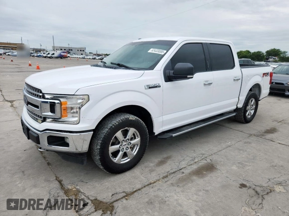 2018 Ford F-150 XL with VIN 1FTEW1E54JKC36073, listed as a Copart auction lot 63433085 with 136,844 mi miles and Clean title. Bid and sale history available at DreamBid. Image 1.