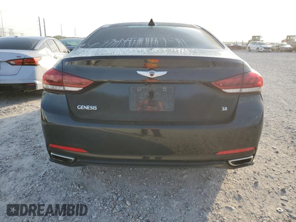 2016 Hyundai Genesis 3.8L with VIN KMHGN4JE2GU115151, listed as a Copart auction lot 54829855 with 170,091 mi miles and Salvage Title. Bid and sale history available at DreamBid. Image 6.