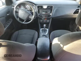 2012 Chrysler 200 LX with VIN 1C3CCBAG1CN183853, listed as a Copart auction lot 49124265 with 207,787 mi miles and Salvage Title. Bid and sale history available at DreamBid. Image 8.