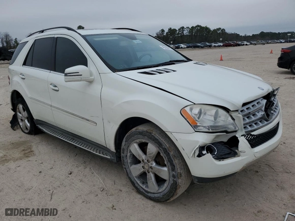 2011 Mercedes-Benz M-Class ML 350 with VIN 4JGBB8GB2BA736424, listed as a Copart auction lot 45556915 with 110,706 mi miles and Salvage Title. Bid and sale history available at carsss.com. Image 4.