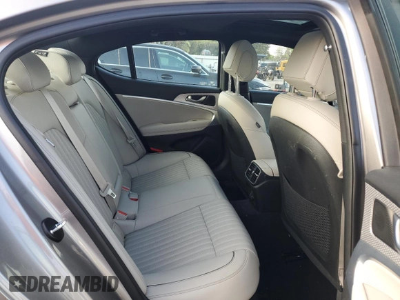 2023 Genesis G70 2.0T with VIN KMTG34TA0PU120788, listed as a Copart auction lot 68816274 with 9,481 mi miles and Salvage Title. Bid and sale history available at DreamBid. Image 10.