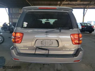 2001 Toyota Sequoia Limited with VIN 5TDBT48A61S050176, listed as a Copart auction lot 83652954 with 205,023 mi miles and Salvage Title. Bid and sale history available at carsss.com. Image 6.