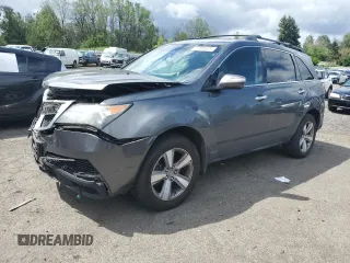 2012 Acura MDX with VIN 2HNYD2H28CH530574, listed as a Copart auction lot 57068335 with 144,598 mi miles and Salvage title. Bid and sale history available at DreamBid. Image 1.