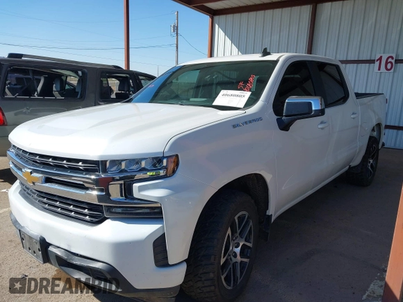 2020 Chevrolet Silverado 1500 LT with VIN 3GCPWCED6LG191059, listed as a IAAI auction lot 40680805 with 1 mi miles. Bid and sale history available at carsss.com. Image 15.