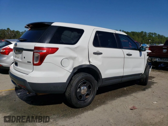 2013 Ford Utility Police Interceptor with VIN 1FM5K8AR7DGA84631, listed as a Copart auction lot 76262964 with 393,745 mi miles and Salvage Title. Bid and sale history available at carsss.com. Image 3.