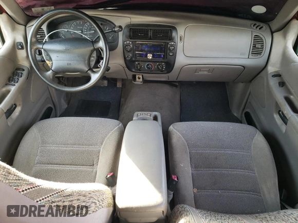 2001 Ford Explorer XLS with VIN 1FMZU72E91ZA36467, listed as a Copart auction lot 43222375 with 138,058 mi miles and Salvage title. Bid and sale history available at DreamBid. Image 8.