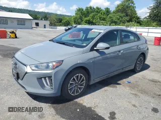 2020 Hyundai Ioniq SE with VIN KMHC75LJ5LU073612, listed as a Copart auction lot 63379285 with 44,756 mi miles and Salvage title. Bid and sale history available at DreamBid. Image 1.