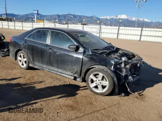 2013 Toyota Camry L with VIN 4T1BF1FK0DU233425, listed as a Copart auction lot 46712765 with 0 mi miles and Salvage Title. Bid and sale history available at carsss.com. Image 4.