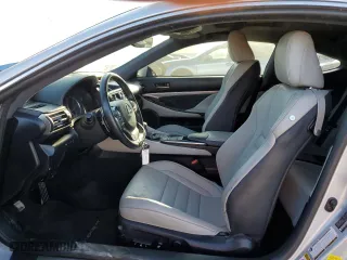 2015 Lexus RC 350 with VIN JTHSE5BC1F5000551, listed as a Copart auction lot 76241364 with 109,600 mi miles and Salvage Title. Bid and sale history available at carsss.com. Image 7.