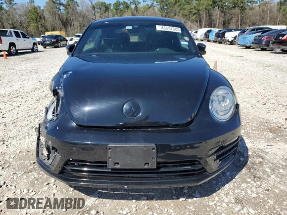 2017 Volkswagen Beetle Fleet with VIN 3VWF17AT0HM615601, listed as a Copart auction lot 48537505 with 97,363 mi miles and Salvage title. Bid and sale history available at DreamBid. Image 5.