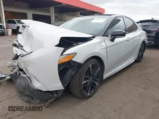 2020 Toyota Camry XSE with VIN 4T1K61AK8LU380498, listed as a IAAI auction lot 42191610 with 109,314 mi miles and . Bid and sale history available at DreamBid. Image 2.