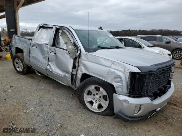 2017 Chevrolet Silverado 1500 LT with VIN 3GCUKREC0HG119774, listed as a Copart auction lot 45701005 with 79,976 mi miles and Salvage Title. Bid and sale history available at carsss.com. Image 4.