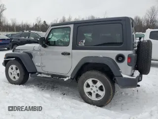 2021 Jeep Wrangler Willys with VIN 1C4HJXAGXMW627523, listed as a Copart auction lot 85927234 with 39,886 mi miles and Salvage title. Bid and sale history available at DreamBid. Image 2.