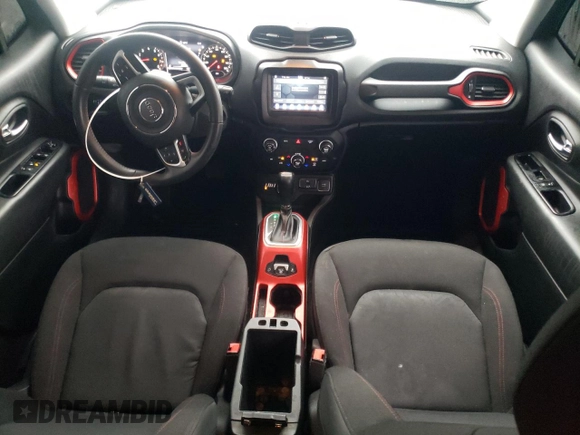 2020 Jeep Renegade Trailhawk z VIN ZACNJBC10LPM03653, wystawiony jako Copart lot #45102895 z przebiegiem 33 709 mil mil oraz Nie do naprawy • Non repairable. Historia ofert i sprzedaży dostępna na DreamBid. Obrazek 8.