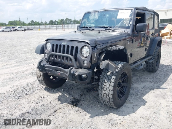 2018 Jeep Wrangler Unlimited Sport with VIN 1C4BJWDG4JL814233, listed as a IAAI auction lot 42112347 with 104,113 mi miles and . Bid and sale history available at DreamBid. Image 6.