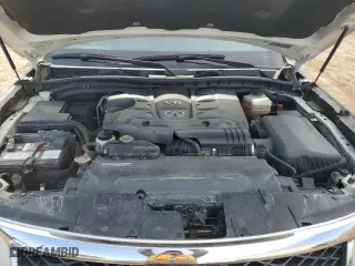 2015 Infiniti QX80 with VIN JN8AZ2NC6F9371858, listed as a Copart auction lot 51771265 with 200,954 mi miles and Salvage Title. Bid and sale history available at carsss.com. Image 12.