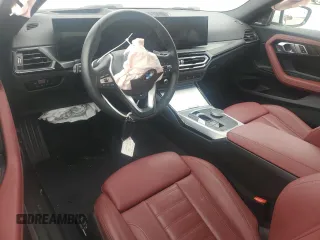 2023 BMW 2 Series 230i xDrive with VIN 3MW33CM02P8D75417, listed as a Copart auction lot 43935135 with 0 mi miles and Salvage Title. Bid and sale history available at carsss.com. Image 8.