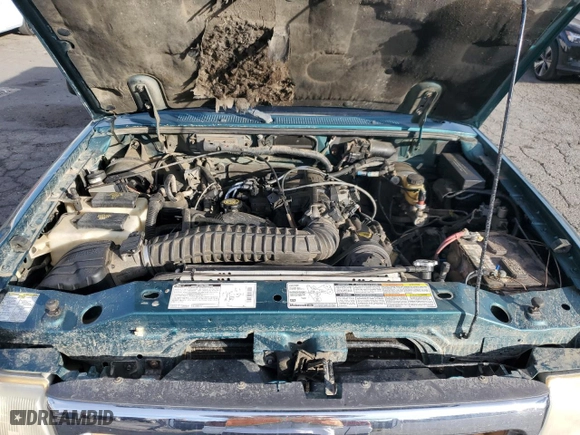 1998 Ford Ranger XL with VIN 1FTYR14X1WPB28270, listed as a Copart auction lot 86585334 with 0 mi miles and Salvage Title. Bid and sale history available at carsss.com. Image 11.