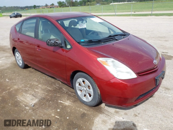 2005 Toyota Prius with VIN JTDKB20U853031729, listed as a IAAI auction lot 42122028 with 299,999 mi miles. Bid and sale history available at carsss.com. Image 1.