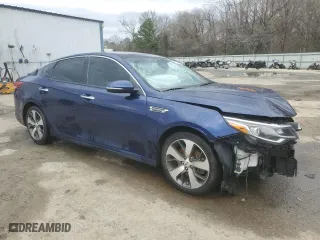 2019 Kia Optima S with VIN 5XXGT4L37KG317049, listed as a Copart auction lot 45524245 with 149,446 mi miles and Salvage Title. Bid and sale history available at carsss.com. Image 4.