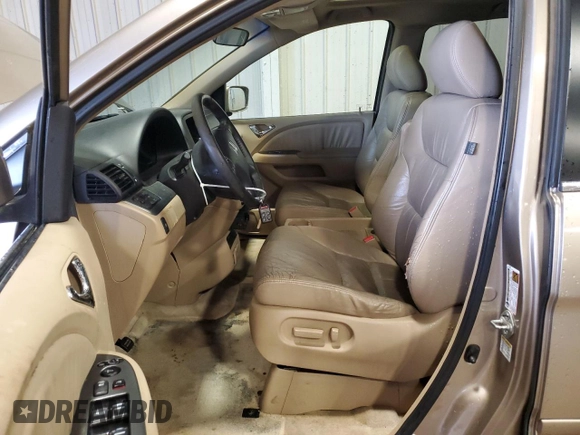 2007 Honda Odyssey EX-L with VIN 5FNRL38747B409907, listed as a Copart auction lot 52783605 with 151,225 mi miles and Salvage Title. Bid and sale history available at carsss.com. Image 7.