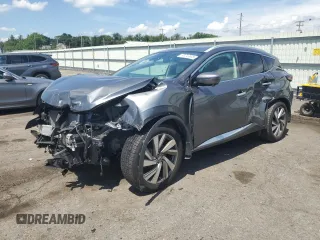 2020 Nissan Murano SL с VIN 5N1AZ2CS4LN122432, выставлен на аукционе Copart как лот 63243945 с пробегом 53 943 миль миль и Списание • Salvage title. История ставок и продаж доступна на DreamBid. Изображение 1.