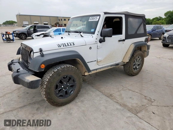 2016 Jeep Wrangler Black Bear with VIN 1C4AJWAG0GL104173, listed as a Copart auction lot 63565415 with 52,922 mi miles and Salvage title. Bid and sale history available at DreamBid. Image 1.
